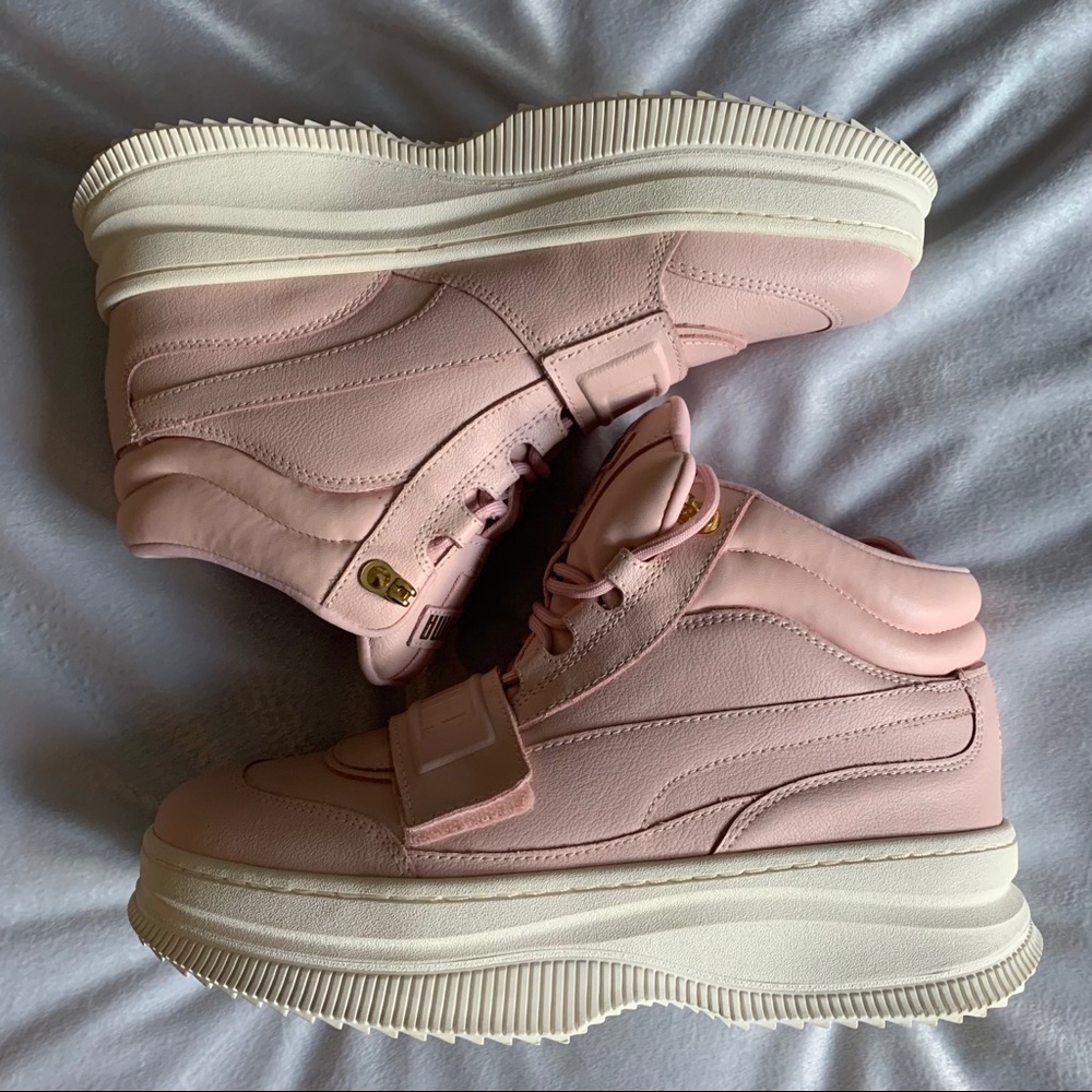 Puma Deva Boot Womens Marshmallow Light Pink Boots - image 1